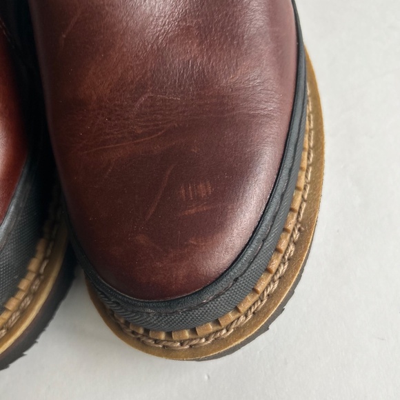 Georgia Giant GB00142 Brown Leather Work Shoes size 7 - Picture 7 of 16